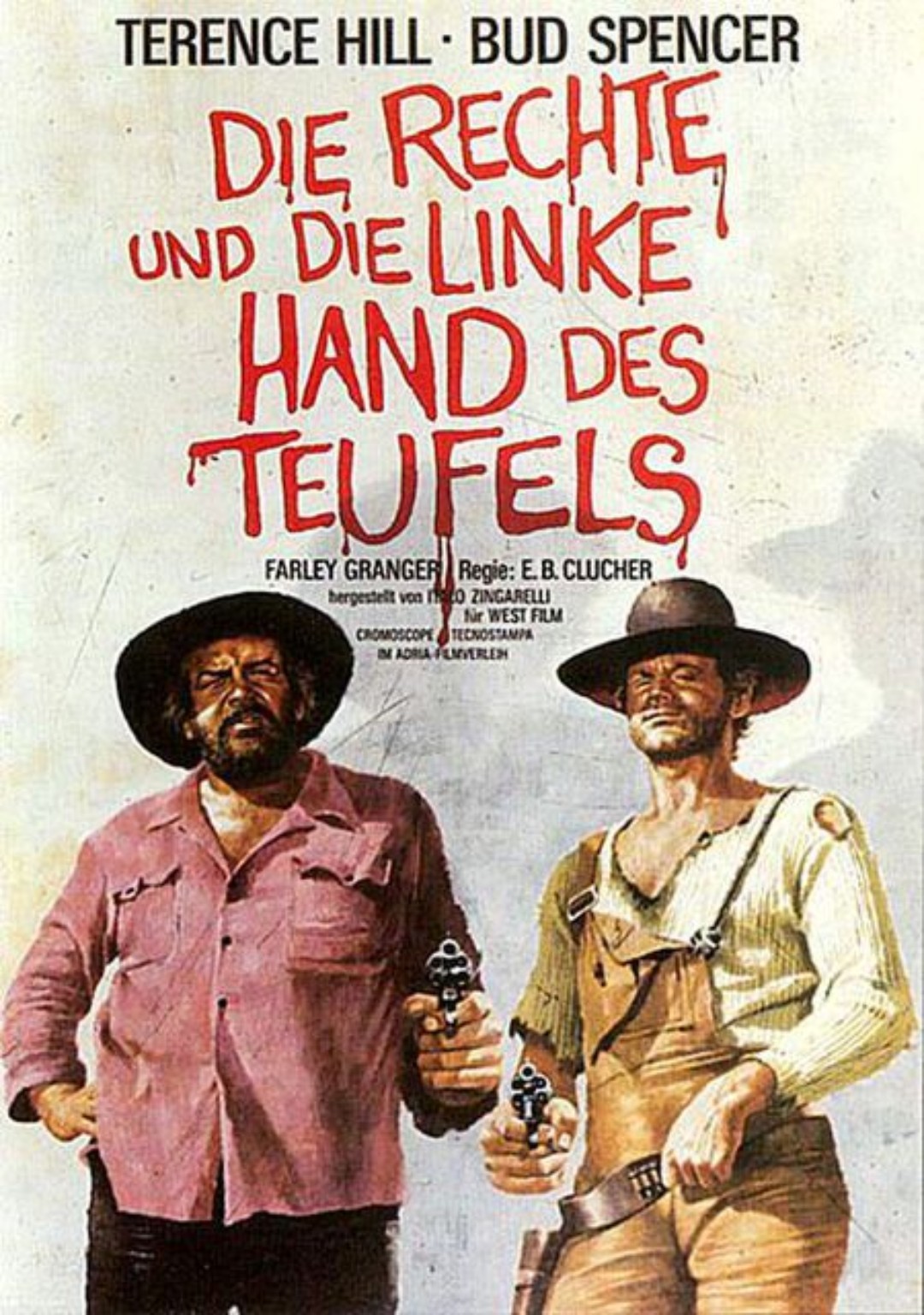 Filmplakat Die rechte und die linke Hand des Teufels